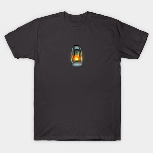 Glowing Lantern Sm T-Shirt by DavidLoblaw